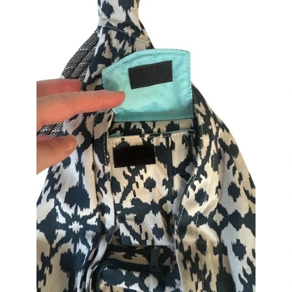 NWOT KAVU Sling‎ Backpack Bag Ikat Pattern Adjustable Strap Outdoor Casual